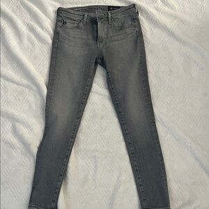 AG Adriano Goldschmied Women's Charcoal Skinny Jeans
